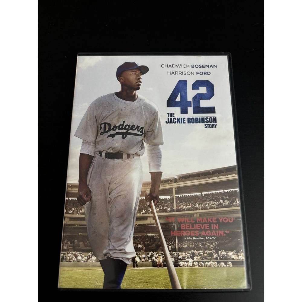 42 The Jackie Robinson Story DVD Sport Drama 2013 PG13 Chadwick Boseman